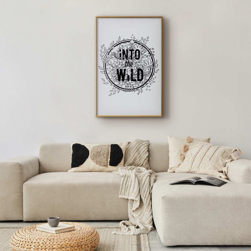 Plakat Artgeist Into the Wild 29,7 x 42 cm med guldramme, 1 stk