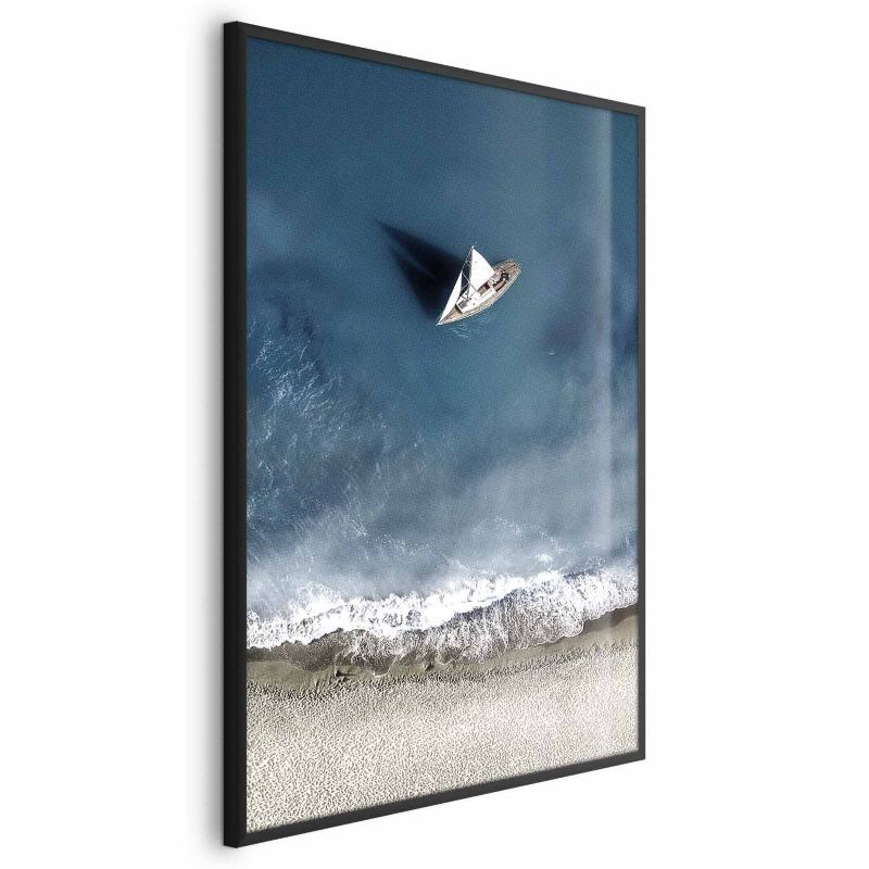 Artgeist plakat Jacht 40 x 60 cm med sort ramme, 1 stk