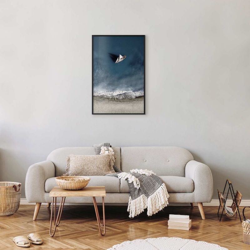 Artgeist plakat Jacht 40 x 60 cm med sort ramme, 1 stk