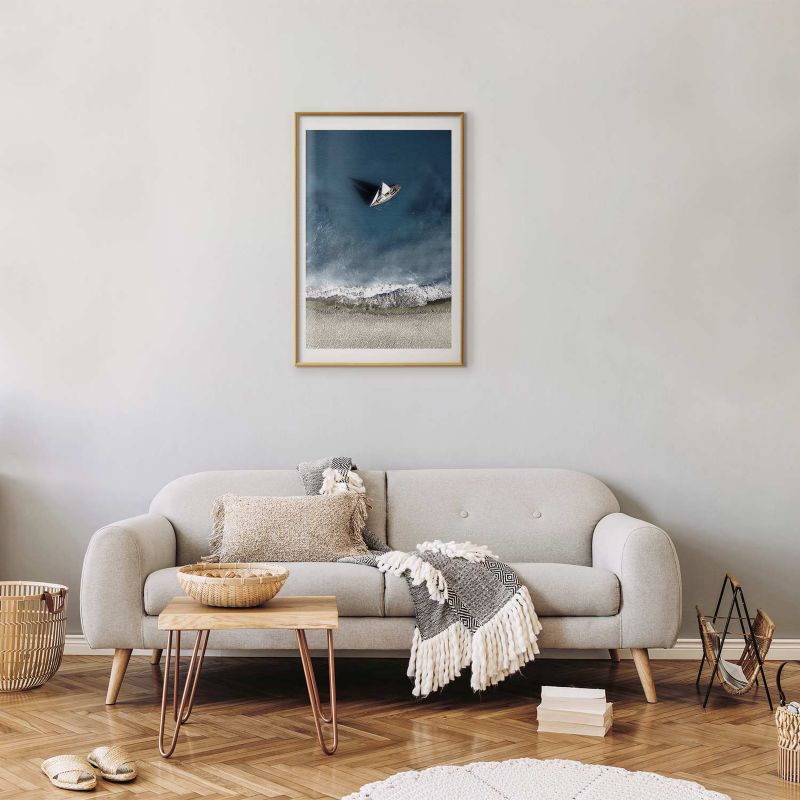 Artgeist Jagt-plakat 60 x 90 cm med guldramme, 1 stk