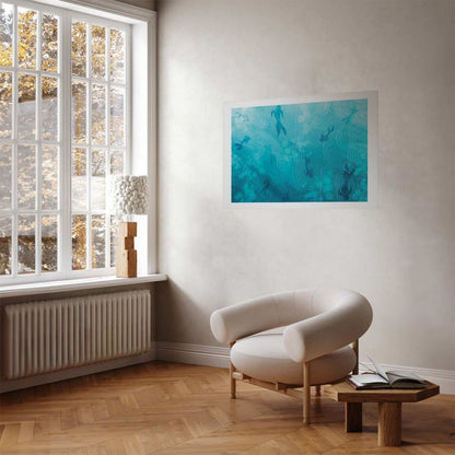 Artgeist plakat Japansk dam 30x21 cm uden ramme, 1 stk