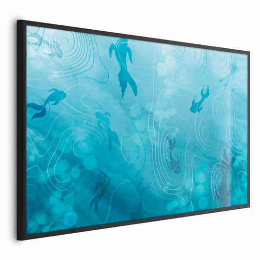 Artgeist plakat Japansk dam 30 x 21 cm med sort ramme, 1 stk