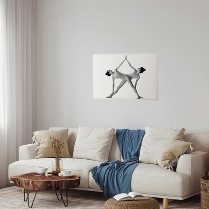 Artgeist yoga-plakat 42 x 29,7 cm uden ramme, 1 stk