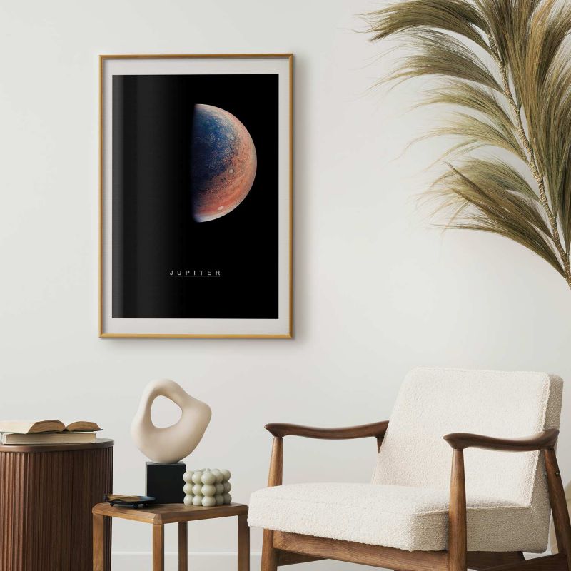 Artgeist plakat Jupiter 60 x 90 cm med guldramme, 1 stk