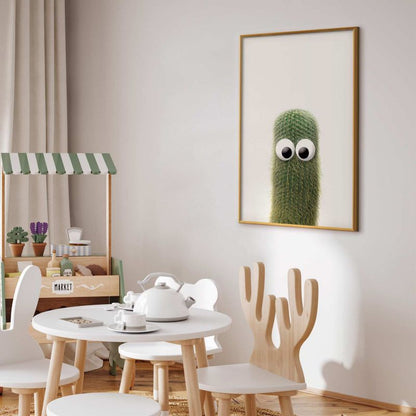 Artgeist plakat Stikkende ven 60x90 cm med gyldent ramme, 1 stk