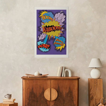 Artgeist Kaboom plakat 29,7 x 42 cm uden ramme, 1 stk