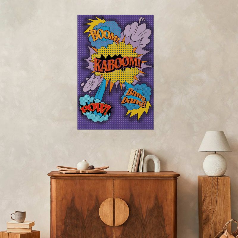 Artgeist Kaboom plakat 29,7 x 42 cm uden ramme, 1 stk