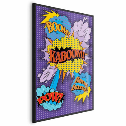 Artgeist Kaboom plakat 60 x 90 cm med sort ramme, 1 stk