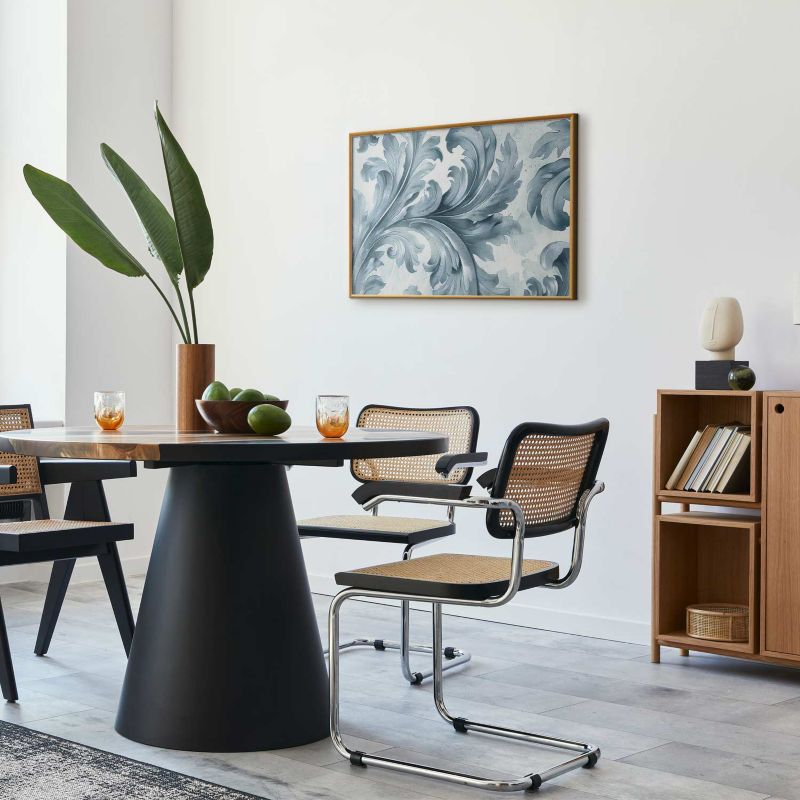 Plakat Artgeist Stenornament 60 x 40 cm med gylden ramme, 1 stk