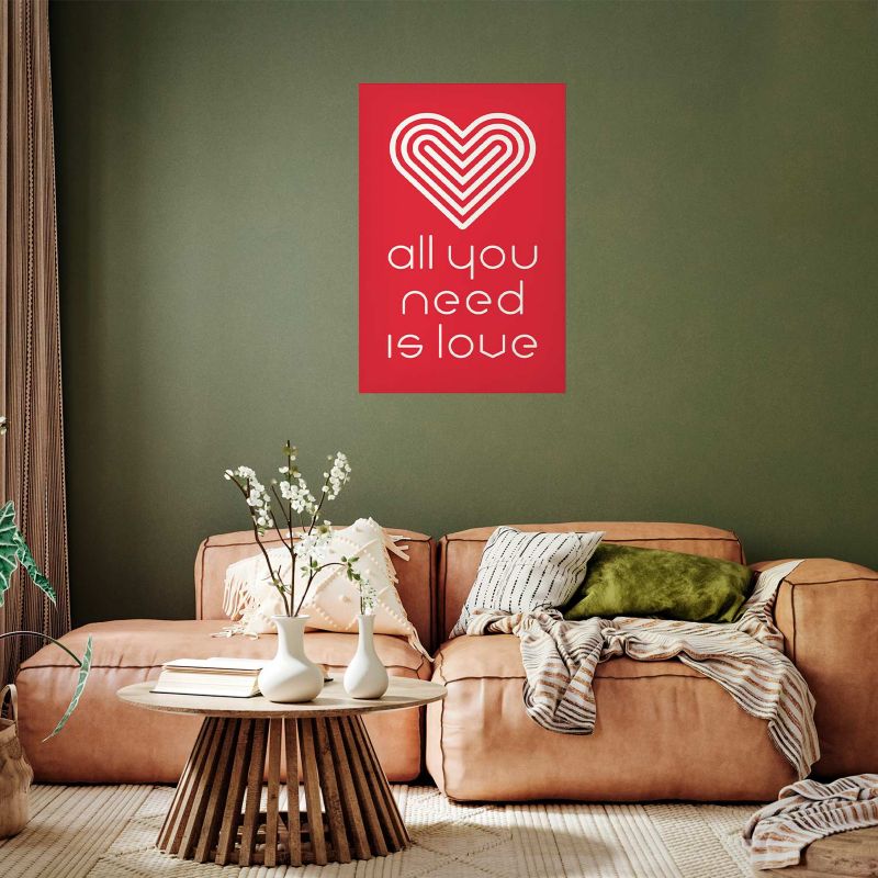 Plakat Artgeist Kochajmy się 60 x 90 cm uden ramme 1 stk