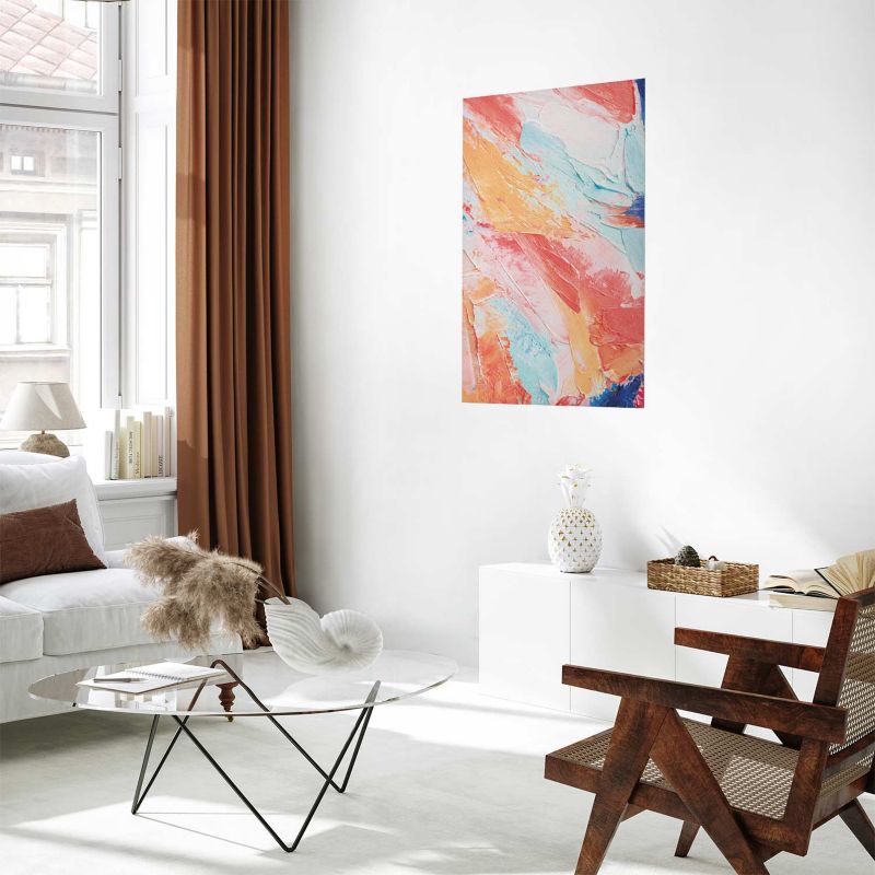 Artgeist plakat farverig harmoni 40 x 60 cm uden ramme, 1 stk