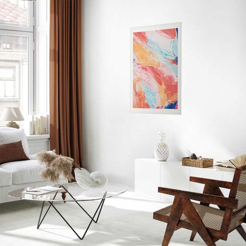 Artgeist plakat farverig harmoni 60 x 90 cm uden ramme, 1 stk