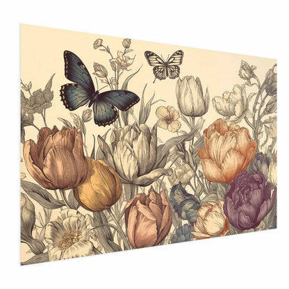 Artgeist plakat farverige tulipaner 42 x 29,7 cm uden ramme 1 stk