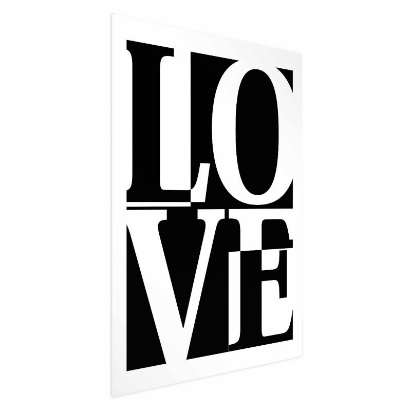 Artgeist plakat "Kærlighed" 40 x 60 cm uden ramme, 1 stk