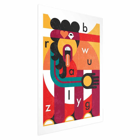 Artgeist designkunst plakat 29,7x42 cm uden ramme 1 stk