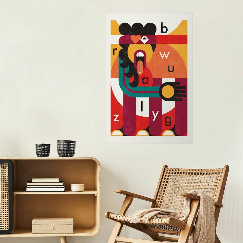 Artgeist designkunst plakat 29,7x42 cm uden ramme 1 stk