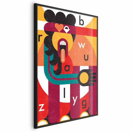 Artgeist designkunst plakat 29,7 x 42 cm med sort ramme, 1 stk