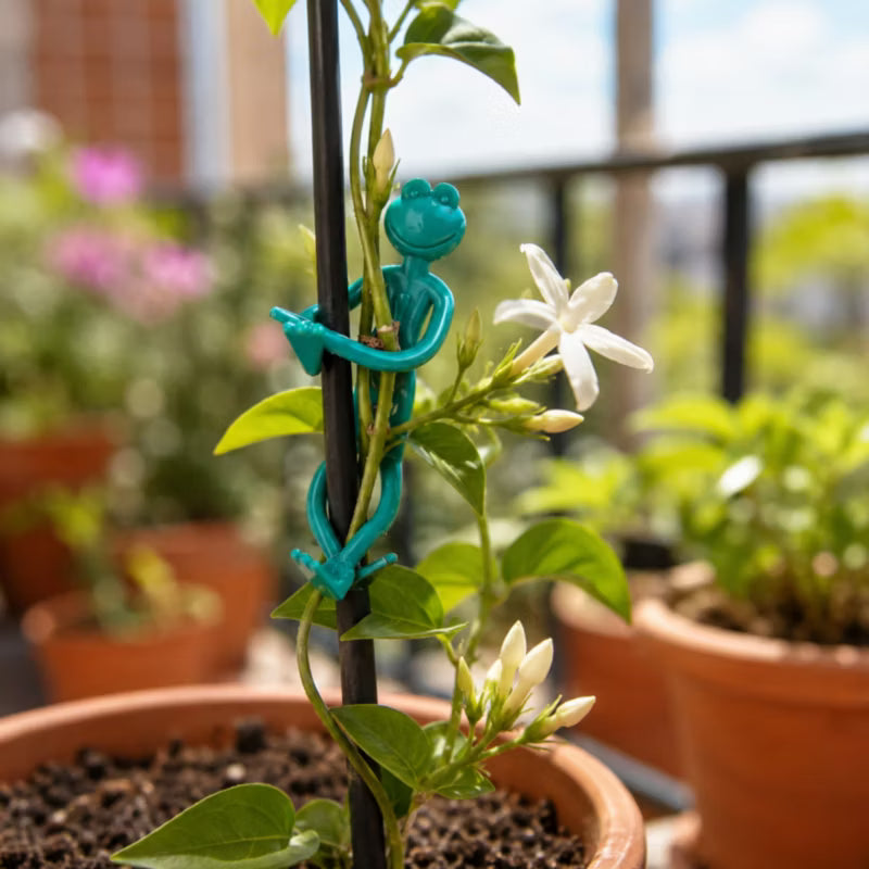 Planteclips Frøer 14 cm Grøn 4 Stk.