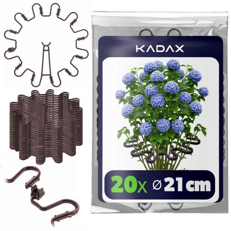 Planteclips Ø6 mm Brun 20 Stk.