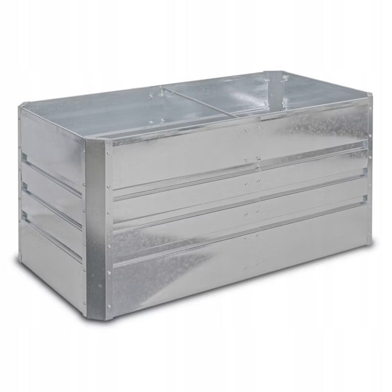 Plantekasse 120x60x56 cm Galvaniseret Stål