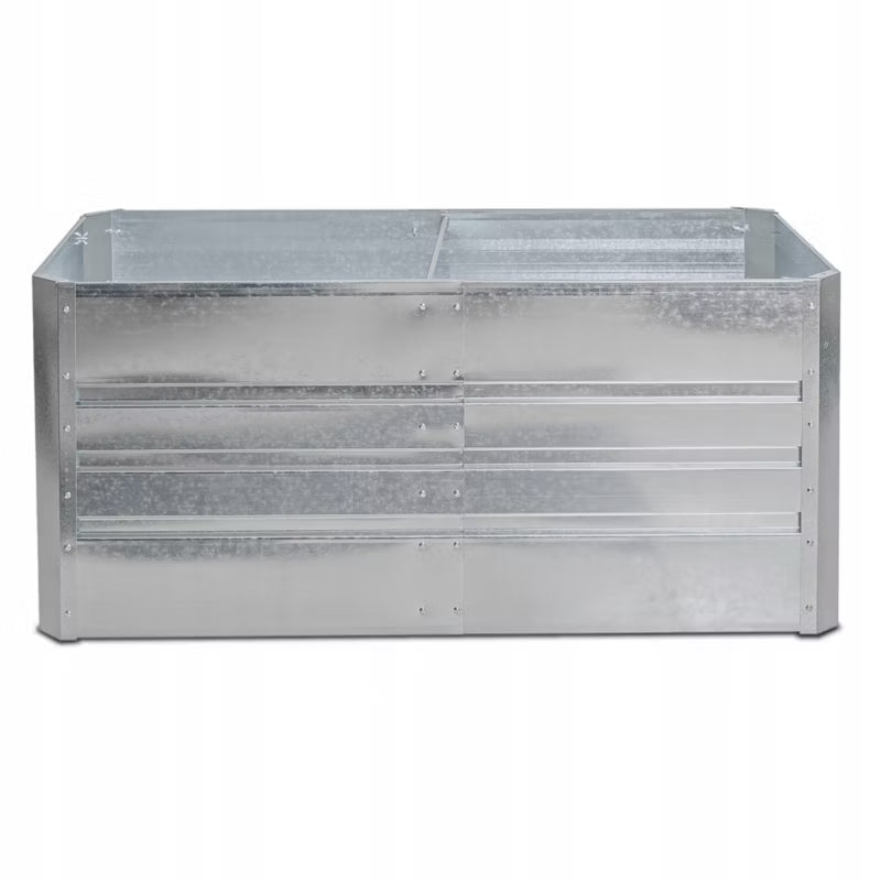 Plantekasse 120x60x56 cm Galvaniseret Stål