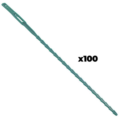 Planteopbindere 16,5 cm Grøn 100 Stk.