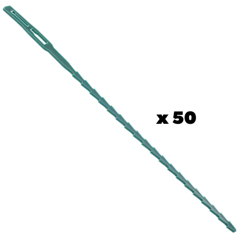 Planteopbindere 40 cm Grøn 50 Stk.