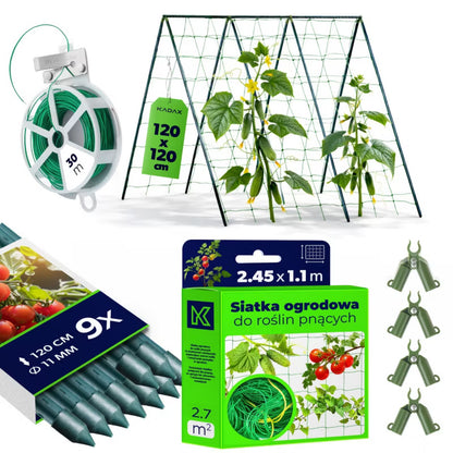 Plantepinde Sæt til Klatreplanter 120 cm x 11 mm 9 Stk.