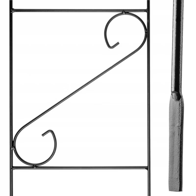Plantespalier 180 cm Stål
