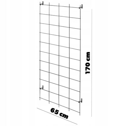Plantespalier 65x170 cm Stål