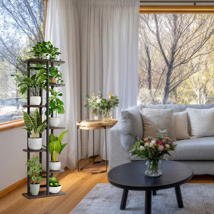 Plantestander Metal Loft 36x120 cm Brun