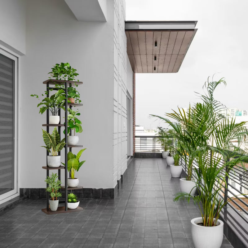 Plantestander Metal Loft 36x120 cm Brun