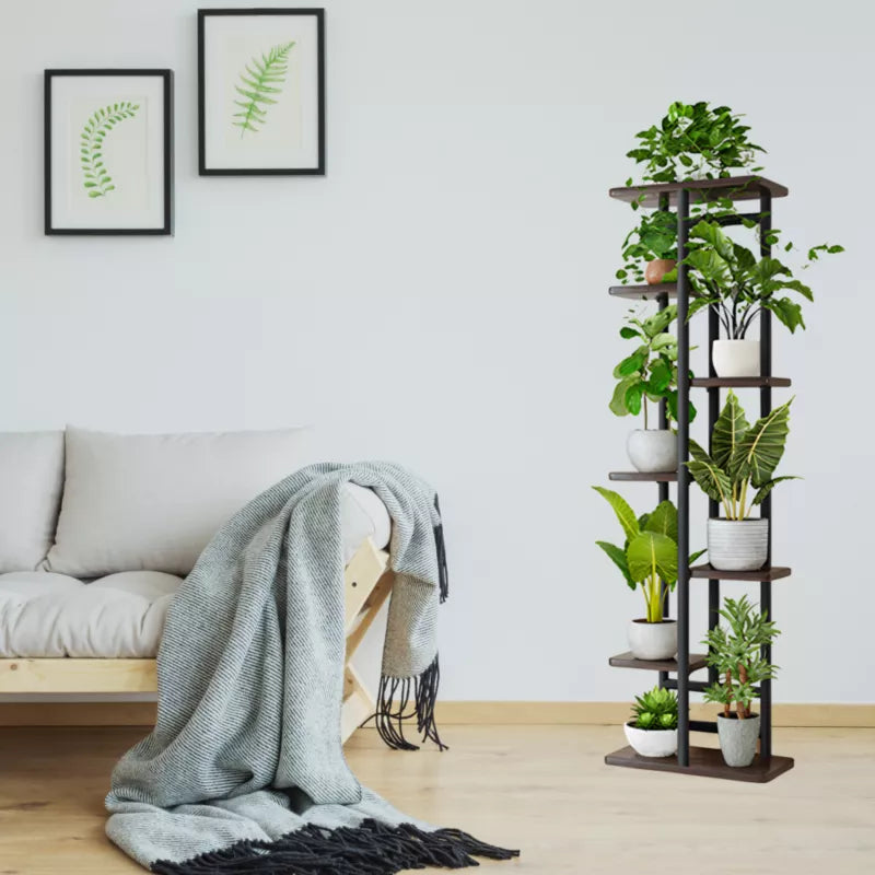 Plantestander Metal Loft 36x120 cm Brun