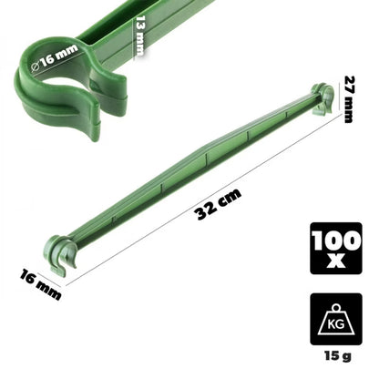 Plantestang Samler 32 cm Grøn Plastik
