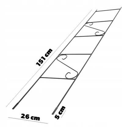 Plantestativ 150 cm Stål til Klatreplanter