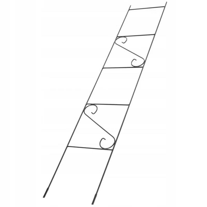 Plantestøtte Blomsterstige 210 cm Stål