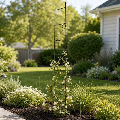 Plantestøtte Blomsterstige 210 cm Stål