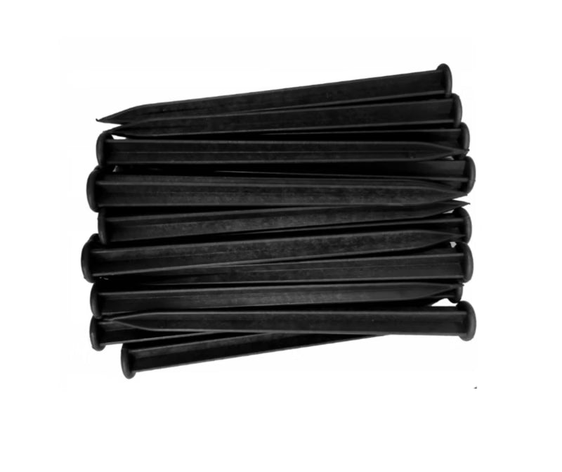 Plastikpløkker til Græskant 19 cm 30 Stk.
