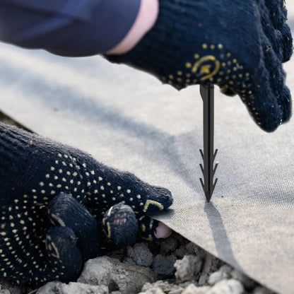 Plastikpløkker til Ukrudtsdug 12 cm 100 Stk
