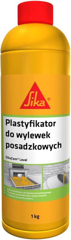 Sika SikaCem Level plastificeringsmiddel til gulvafretning med gulvvarme 1 kg