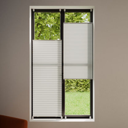Plisse Colours Caprera 62 x 150 cm hvid