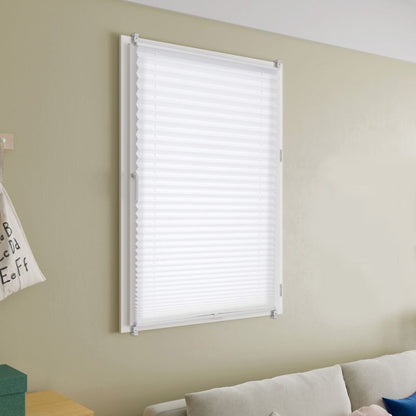 Plisse Colours Caprera 68 x 210 cm hvid