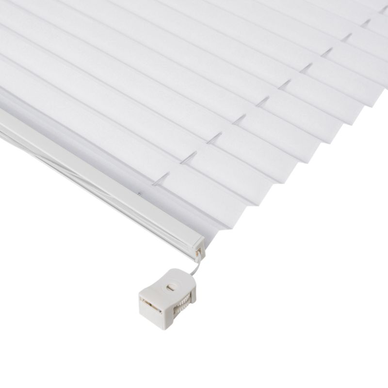 Plisse Colours Caprera 68 x 210 cm hvid