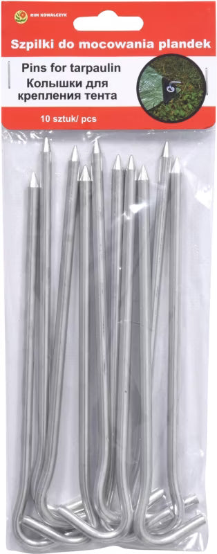 Pløkker Aluminium 18 cm 10 Stk.
