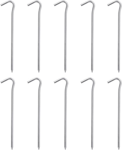 Pløkker Aluminium 18 cm 10 Stk.