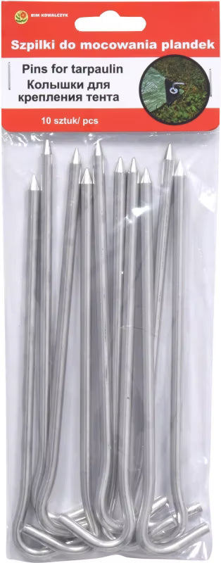 Pløkker Aluminium 18 cm 10 Stk.