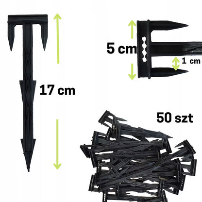 Pløkker til Fiberdug 17 cm 50 Stk