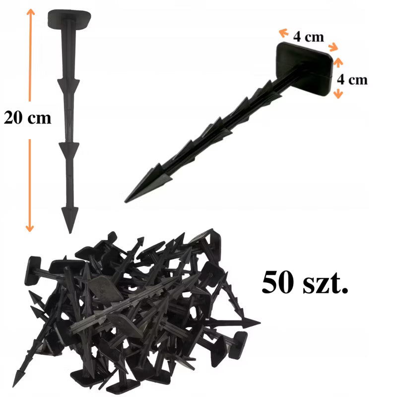 Pløkker til Fiberdug 20 cm 50 Stk