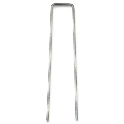 Pløkker til Fiberdug 140x30 mm Galvaniseret Stål 20 Stk.