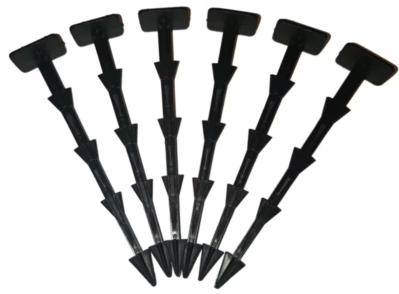Pløkker til Fiberdug 16 cm Sort